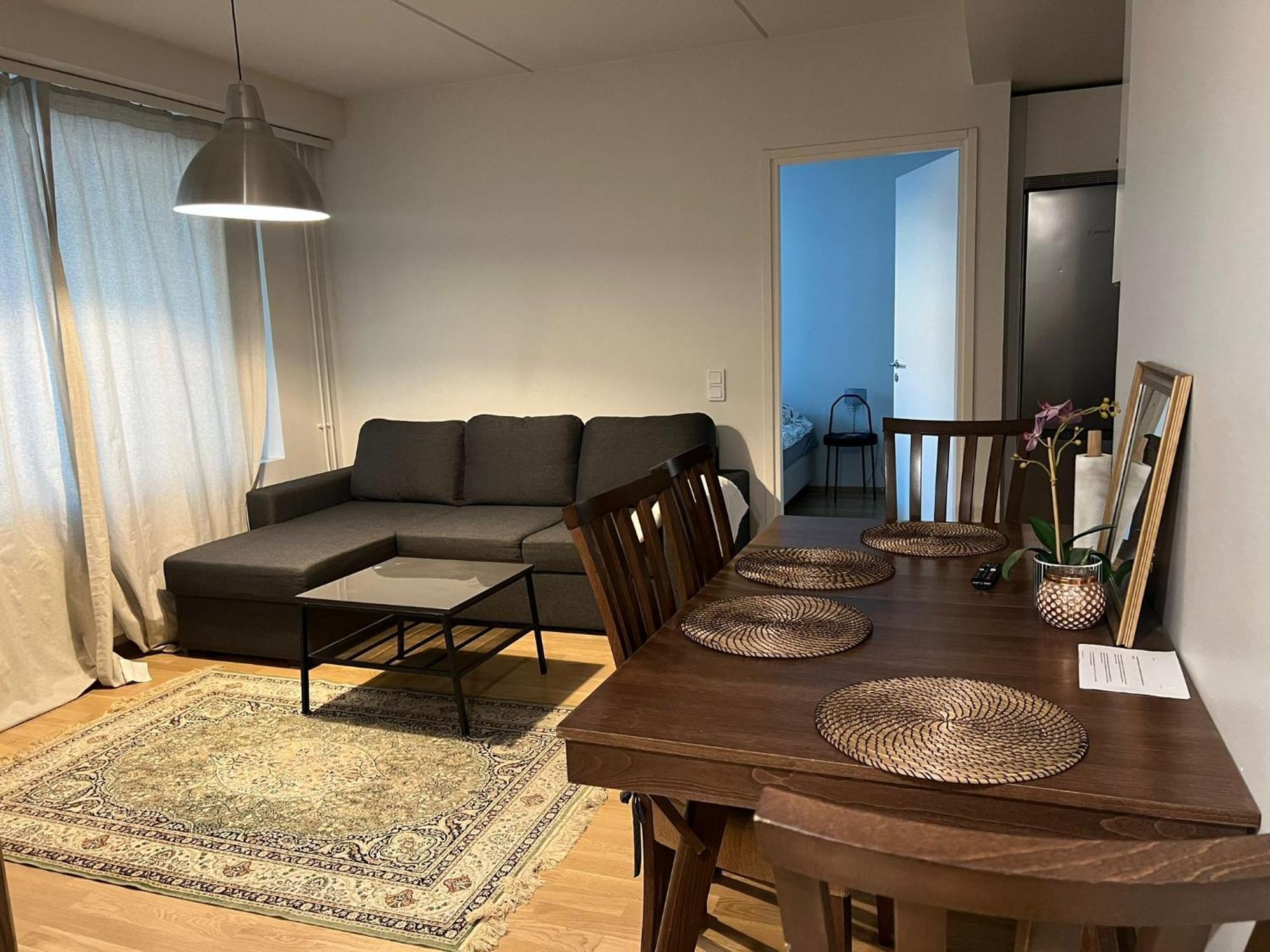 Modern One Bedroom Apartment Nearby Airport Vantaa Bagian luar foto